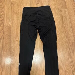 Lululemon fast and free leggings size 4.